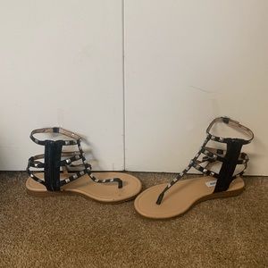 Steve Madden gladiator spike sandals
